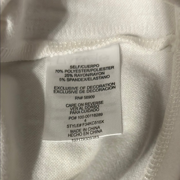 Copper Key White Long Sleeve Tee Relaxed Fit - Picture 7 of 9